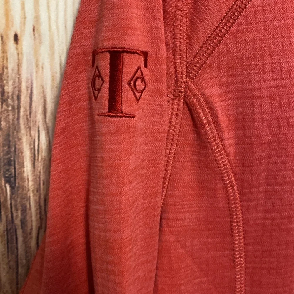 Women's Vineyard Vines Jacket Sz Small Corral Long Sleeves Quarter Zip Pullover